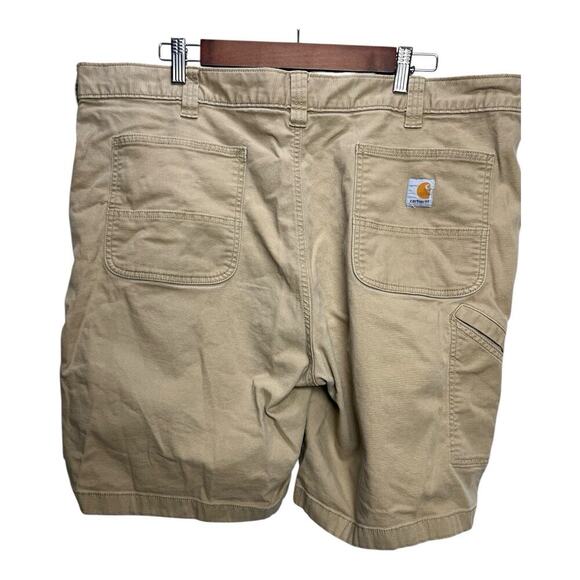 Carhartt Loose Fit Canvas Work Utility Carpenter Shorts 42 104195 DKH - Picture 2 of 10